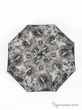 Зонт складной Ferre женский, цвет черный