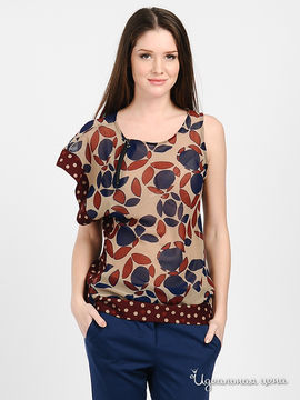 Блуза CYBERG WEAR женская, цвет мультиколор