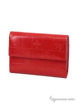 Бумажник Dimanche женский, цвет красный