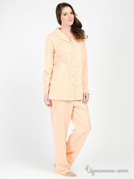 Пижама WADIMA женская, цвет оранжевый