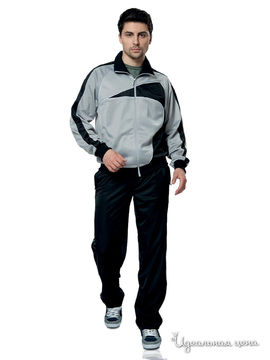 Костюм спортивный addic мужской, цвет серый / черный