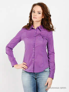 Блуза GAS женская, цвет фиолетовый