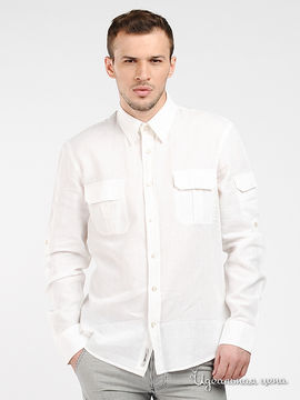 Рубашка GAS мужская, цвет белый