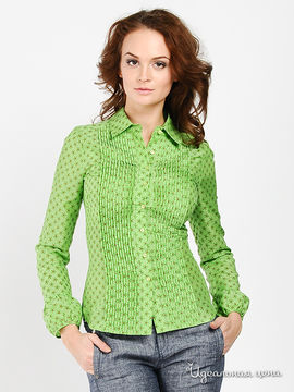 Блуза GAS женская, цвет зеленый