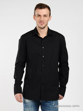 Рубашка Moschino мужская, цвет черный