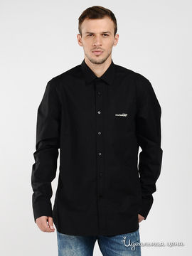 Рубашка Moschino мужская, цвет черный
