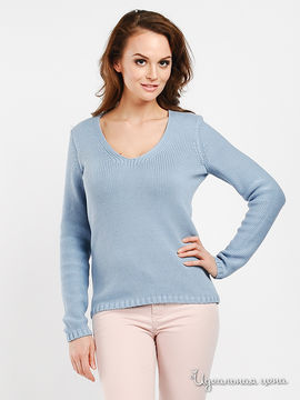 Пуловер Tommy Hilfiger женский, цвет голубой