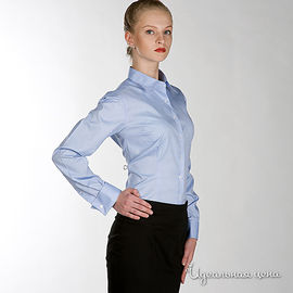 Рубашка Alonzo Corrado женская, цвет нежно-голубой