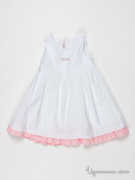 Платье PARVAST для девочки, цвет белый / розовый