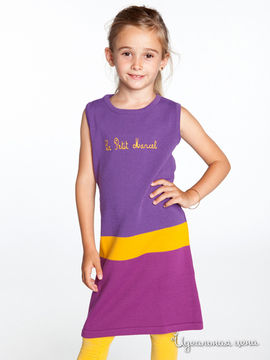 Платье Le Petit Marcel для ребенка, цвет пурпурный