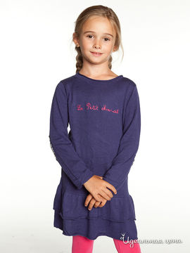 Платье Le Petit Marcel для ребенка, цвет темно-синий