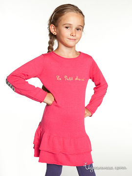 Платье Le Petit Marcel для ребенка, цвет розовый