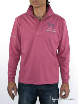 Футболка-поло Thalassa мужская, цвет розовый