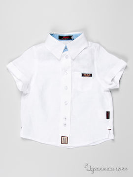 Рубашка Mirdada для мальчика, цвет белый / красный
