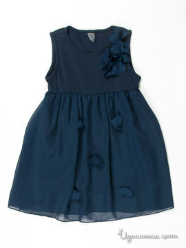 Платье ZARA для девочки, цвет темно-синий
