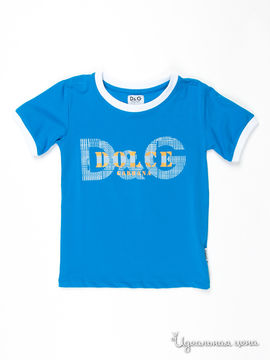 Футболка Dolce&Gabbana для мальчика, цвет голубой