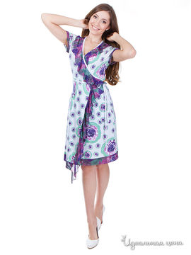 Платье-халат Pikanto женское, цвет мультиколор