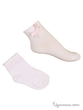 Носки Coccodrillo для девочки, цвет молочный