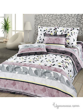 Комплект постельного белья Letto&Levele, цвет мультиколор, евро