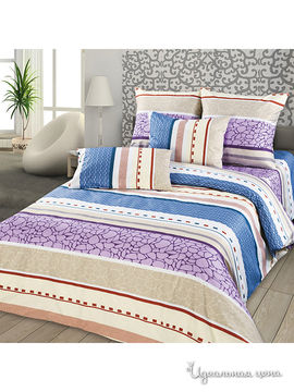 Комплект постельного белья Letto&Levele, цвет мультиколор, 2х спальный