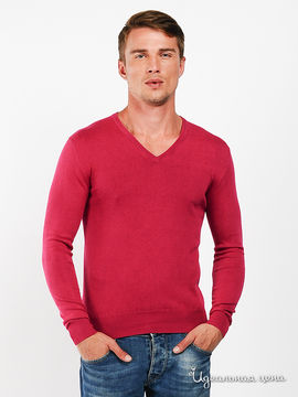 Пуловер UF4M мужской, цвет малиновый