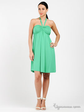 Платье LAURA DOFI женское, цвет зеленый