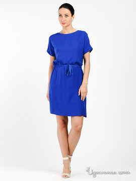 Платье LAURA DOFI женское, цвет синий