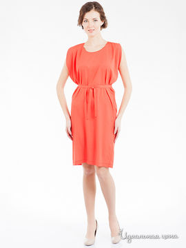 Платье Levall женское, цвет коралловый