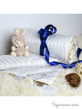Одеяло из верблюжьей шерсти Togas, цвет белый, 110х135 см