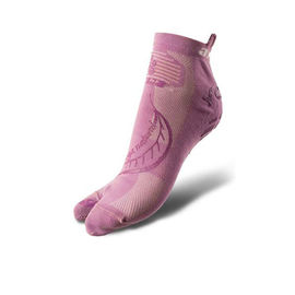 Носки для практики йоги "Yoga Natural", Нежно-розовые с лиловым