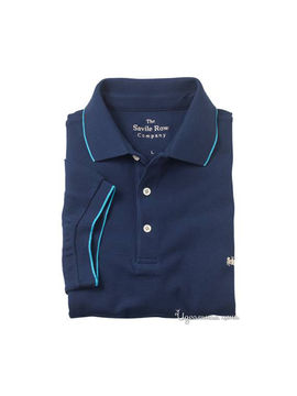 Рубашка поло Savile Row мужская, цвет синий