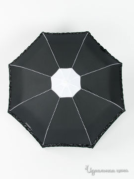 Зонт складной Ferre женский, цвет черный