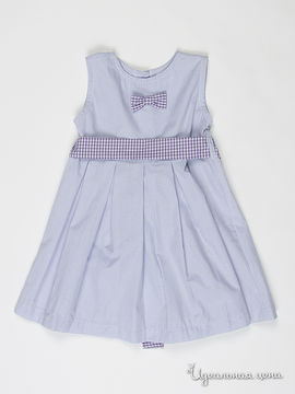 Платье Figaro для девочки, цвет сиреневый / клетка