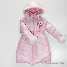Пальто Etti Detti для девочки, цвет светло-розовый