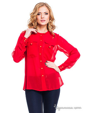 Блуза MONDIGO женская, цвет бордовый