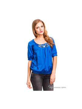 Блуза MONDIGO женская, цвет синий