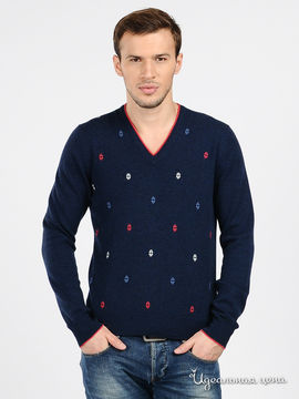 Пуловер GRAN SASSO, цвет темно-синий