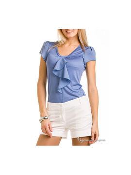 Блуза REMIX, цвет голубой