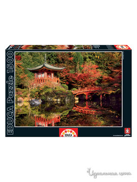 Паззл 1500 деталей "Храм Дайго-Джи в Киото" Educa