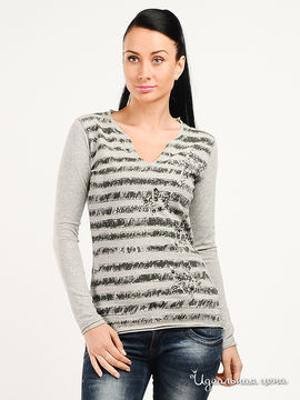 Пуловер Carling, серый