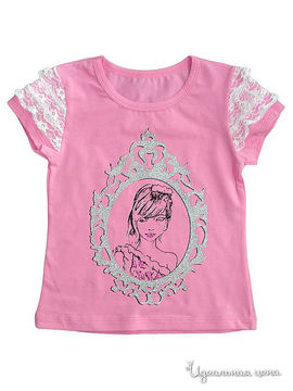 Блуза Figaro для девочки, цвет розовый