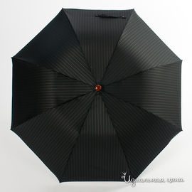Зонт мужской Pasotti складной автомат, цвет черный в полоску