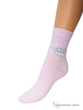 Носки подростковые, в упаковке 10 шт., цвет розовый