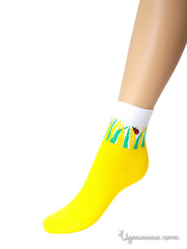 Носки детские, в упаковке 10 шт., цвет желтый
