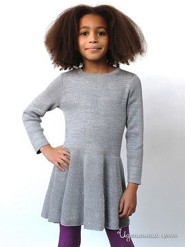 Платье Appaman для девочки, цвет серый