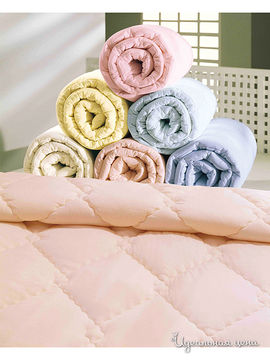 Одеяло ТАС, 1,5 спальное, цвет персиковый