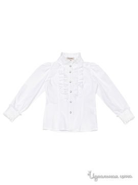 Блуза Playtoday для девочки, цвет белый