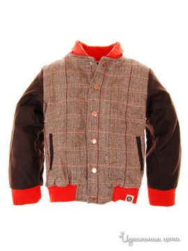 Куртка Mini Shatsu для мальчика, цвет красный, коричневый, бежевый