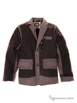 Пиджак Mini shatsu для мальчика, цвет темно-серый