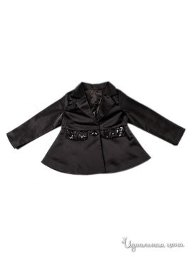 Пиджак La Piccola Danza для девочки, цвет черный